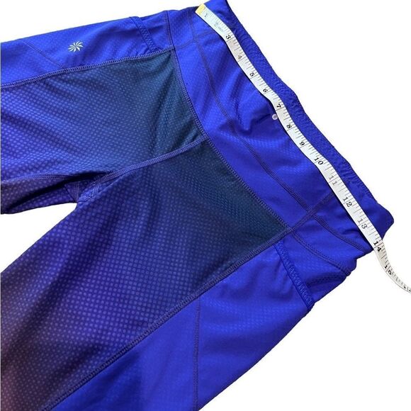 Athleta dobby be free knicker crop leggings, ombre, size small - Picture 9 of 11
